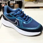 Niike blue Lace-Up Sneaker for Men