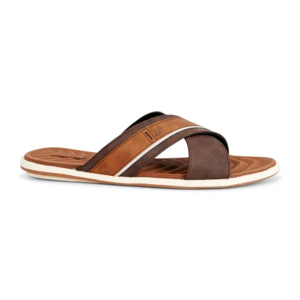Bata brown Sandal for Men