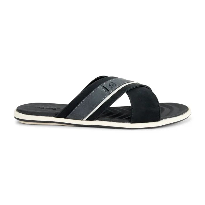Bata Black Sandal for Men
