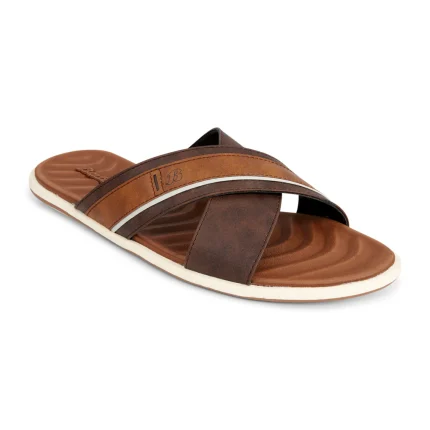 Bata brown Sandal for Men
