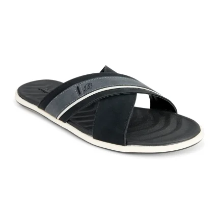 Bata Black Sandal for Men