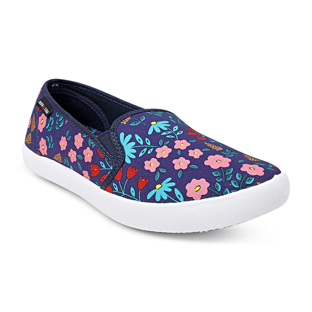 North Star NANCY Canvas Sneaker Blue for Women