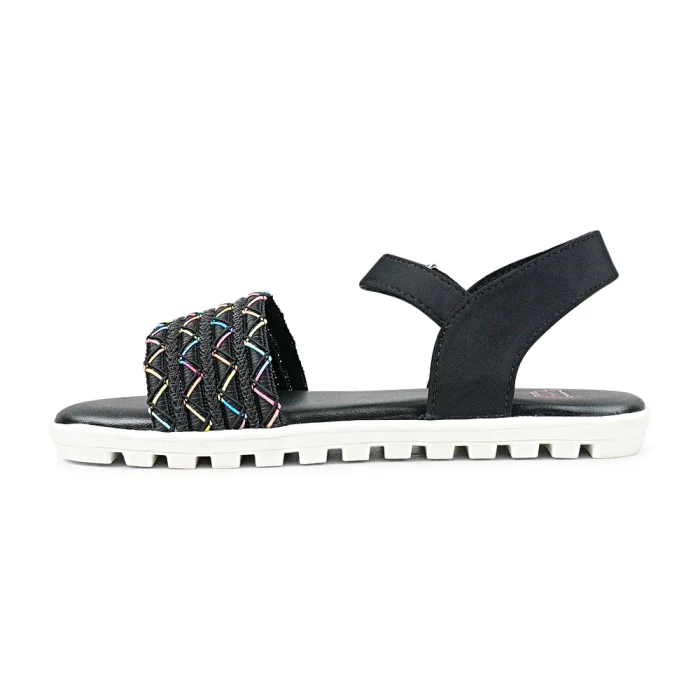 BubbleGummers SILVIA Belt Flat Sandal for Little Girls