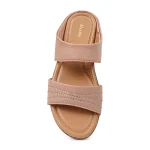 Bata RISA Slip-On Flat Sandal Pale Pink for Women