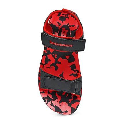 BUBBLE GUMMERS PAOLO Belt Red Sandal