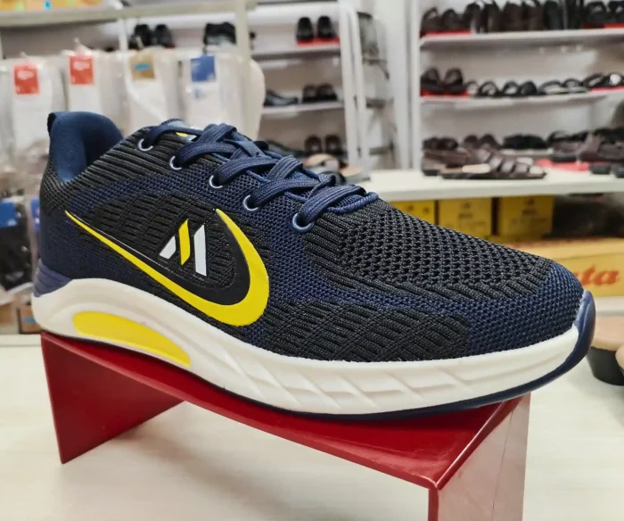 Mark Blue Lace Up Sneaker for Men