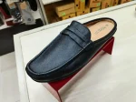 half loafer shuttle black
