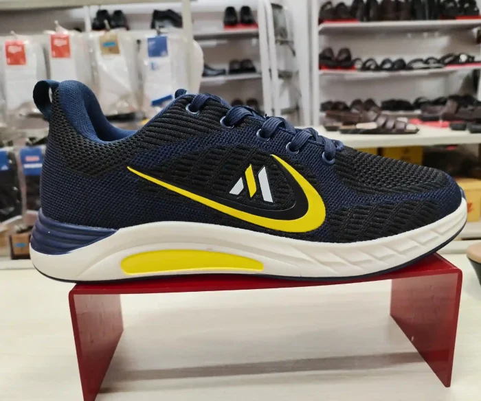 Mark Blue Lace Up Sneaker for Men