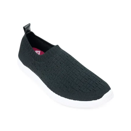 North Star Black STRETCHY SOFT Slip-On Sneaker for Women