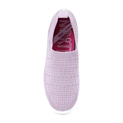North Star Light Pink STRETCHY SOFT Slip-On Sneaker for Women