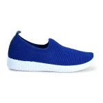 North Star Blue Stretchy Slip-On Shoe for Women