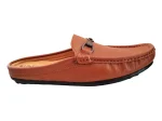 Half loafer shuttle mustard