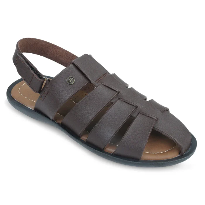 REX-2 Fisherman-Style Chocolate Belt Sandal