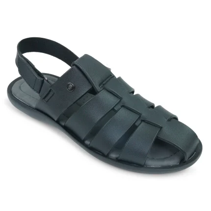 REX-2 Fisherman-Style Black Belt Sandal