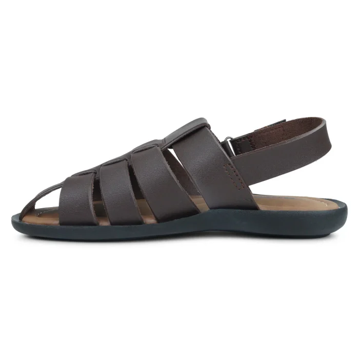 REX-2 Fisherman-Style Chocolate Belt Sandal