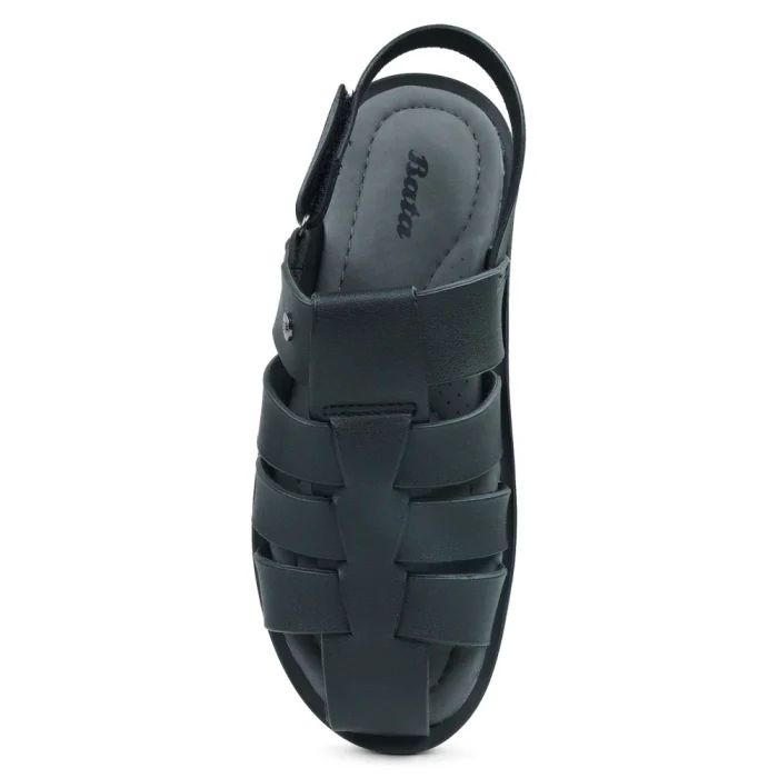 REX-2 Fisherman-Style Black Belt Sandal