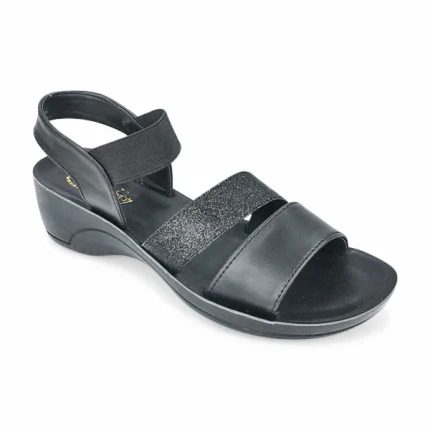 Light & Easy black ORCHID Belt Sandal