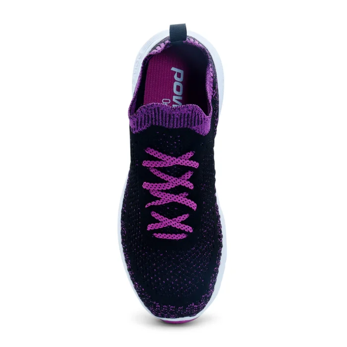 Power Purple-Black Sporty Sneaker