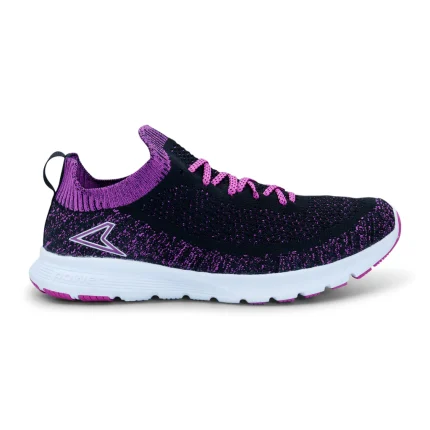Power Purple-Black Sporty Sneaker