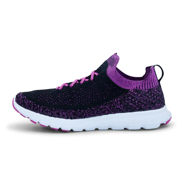 Power Purple-Black Sporty Sneaker